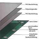 bijela 650 g/m² PVC 4 x 8m (32m²) Cerada-0