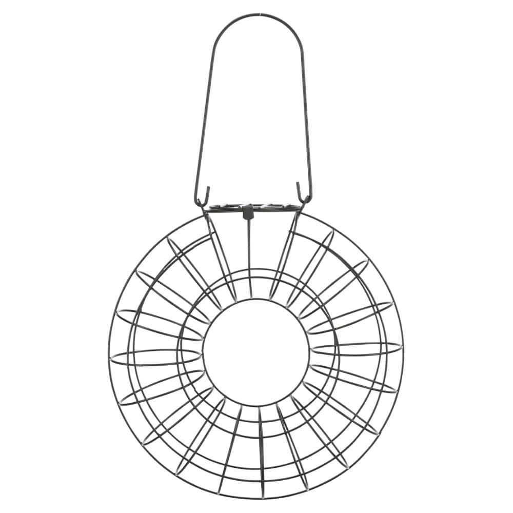 Držač za okrugle loptice za ptice, za 8 loptica, metal, crni-2