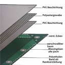 siva 650 g/m² PVC 4 x 8m (32m²) cerada-0