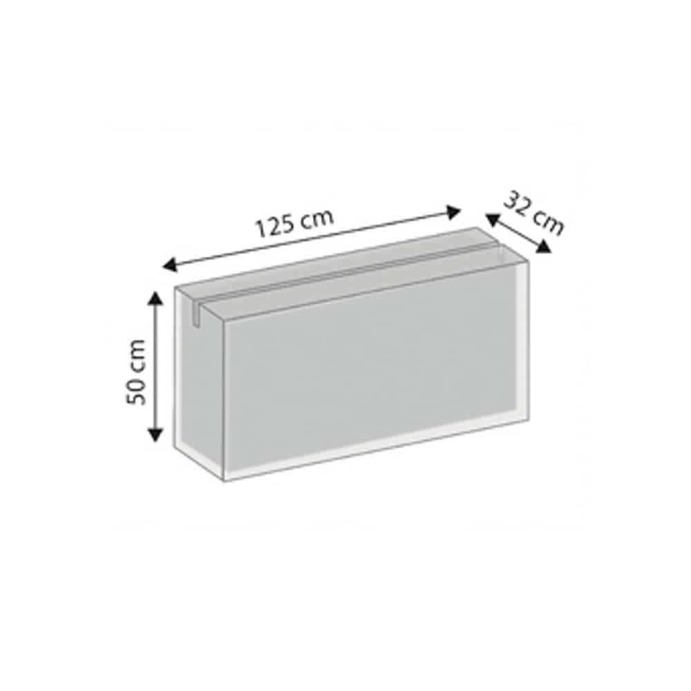 Deluxe zaštitna navlaka za jastuke, cca.125x32x50-0