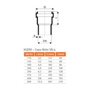 KG NBR brtva - otporna na ulje DN/OD 250 (KG PVC)-0