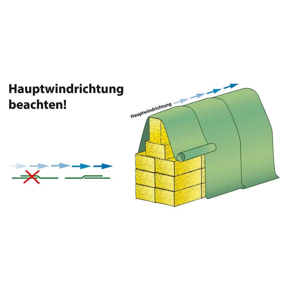 Strohvlies Schutzvliese 140g/m² 15, 6m x 25m (390m²)-2