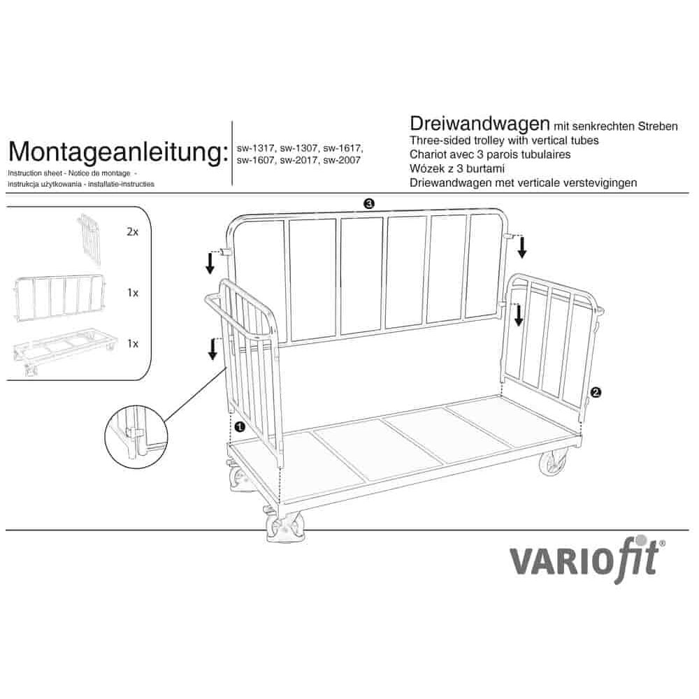 Trostrani vagon 1200 kg Tip S (EV)-0