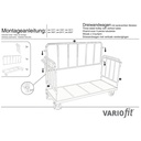 Nosač s tri stranice 1200 kg Tip L (EV)-0