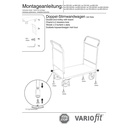 Dvostrana kolica 400 kg Tip S + EasySTOP-0