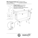 Etažni vagon s 2 podnice 400 kg nosivost Tip L + EasySTOP-0