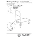 Kolica s ručkom 400 kg tip L + EasySTOP-0