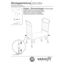 Dvostrani zidni vagon 1000 kg Tip S + EasySTOP-0