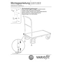 Kolica za guranje 1000 kg Tip M + EasySTOP-0