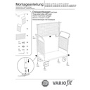 Pocinčani trostrani kolica 500 kg vrsta XL + EasySTOP-1