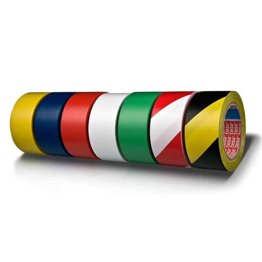 tesa Premium Bodenmarkierung 4169 PVC 50 mm x 33 m (žuta)-0