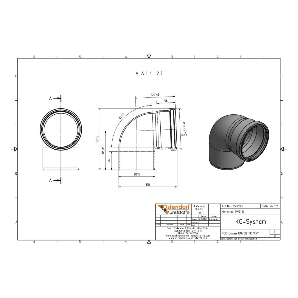 KGB Bogen DN/OD 110 87 stupnjeva-1