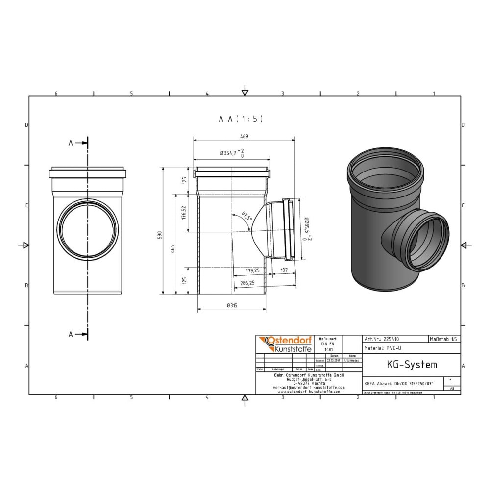 KGEA Odvojak DN/OD 315/250 87 stupnjeva-1