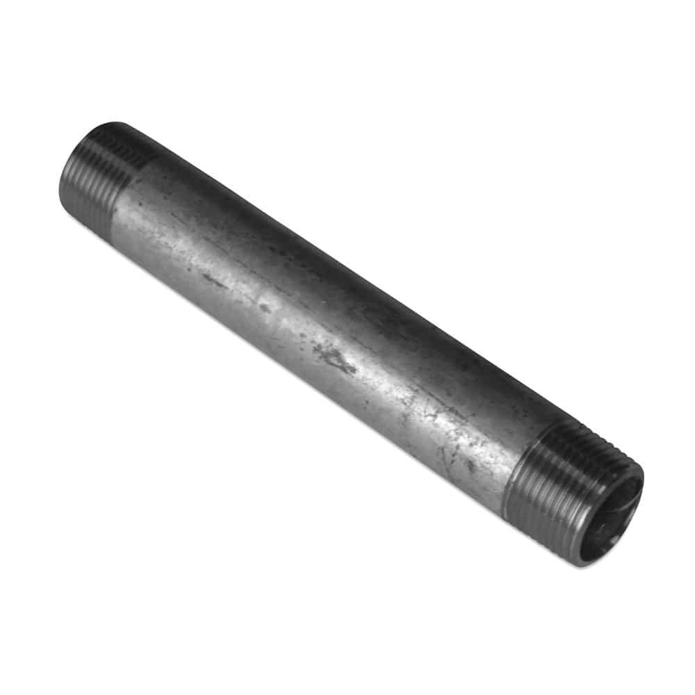 Navojni fiting cijevni nastavak pocinčan 1/4" AG x 1/4" AG 200 mm