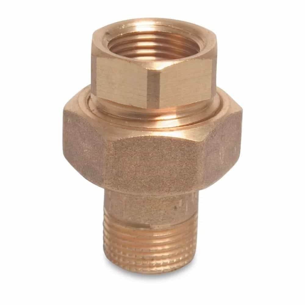 Navojni priključak mesing radijator spojka 3/4" IG x 3/4" AG tip konusno brtvljenje