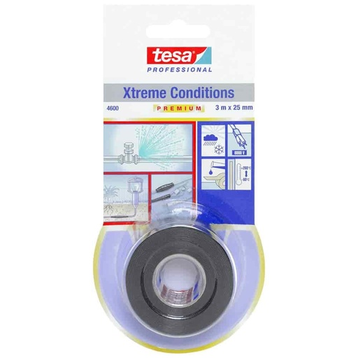 [BONI-T31157] tesa Xtreme Conditions 4600 25 mm x 3 m (crna)