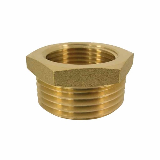 [BONI-34686K] Priključak s navojem od mesinga Reduktor 1 1/2" AG x 1" IG